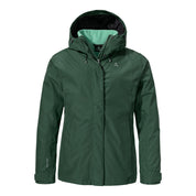 Funktionsjacke OKERE mit Kapuze - 6965-darkjade - Grün