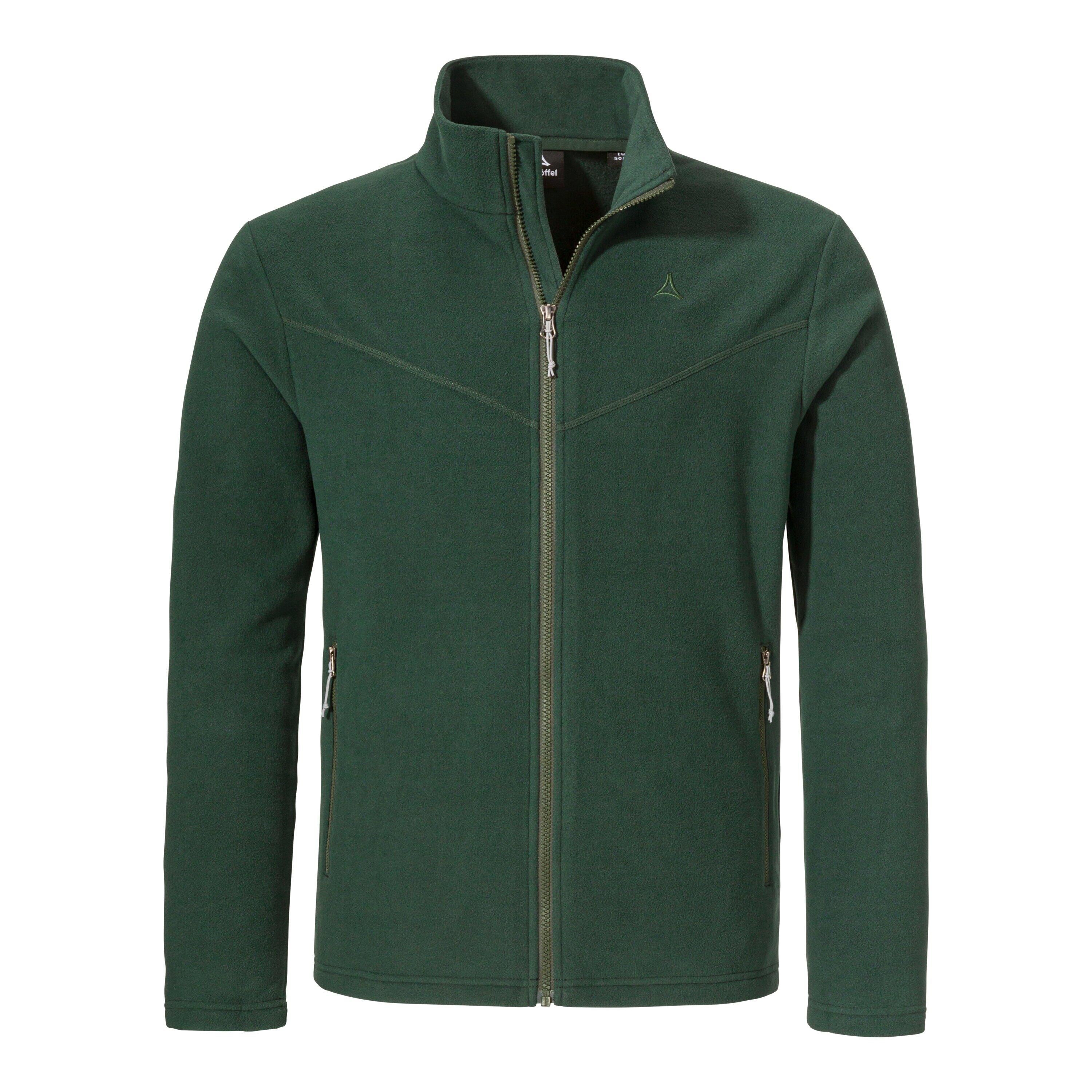 Fleecejacke QUTANG - 6965-darkjade - Grün