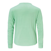 Langarmshirt COLLADA aus Baumwollmix - 6305-gemjade - Grün