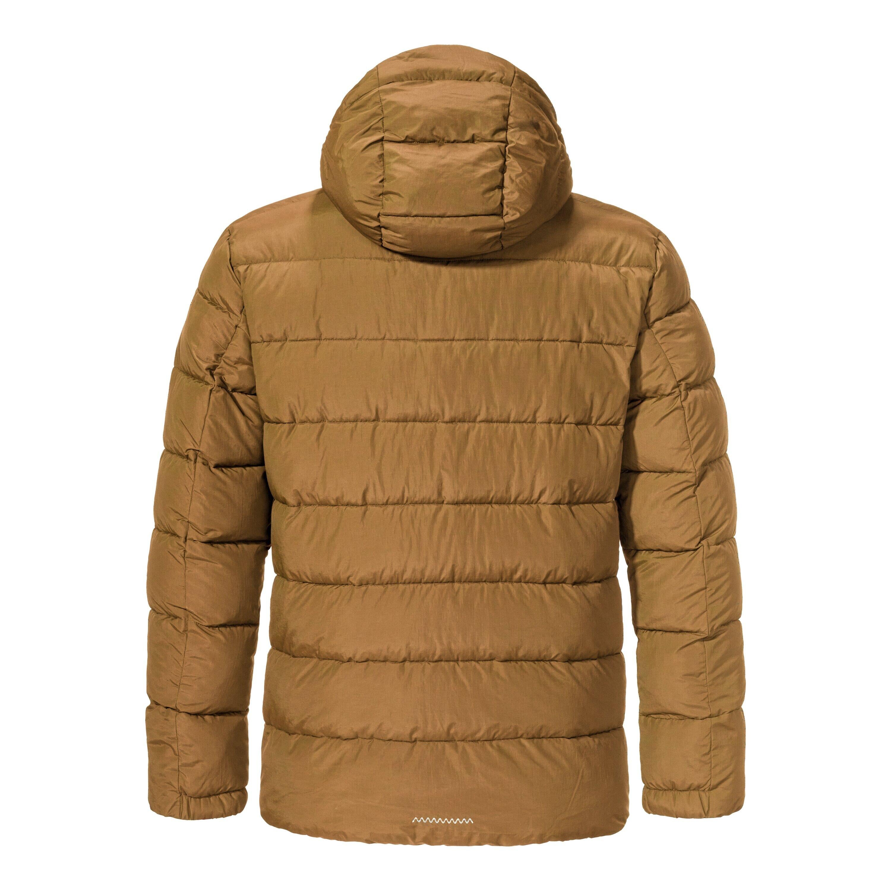 Steppjacke BOSLIX mit Kapuze - 4745-caramel - Braun