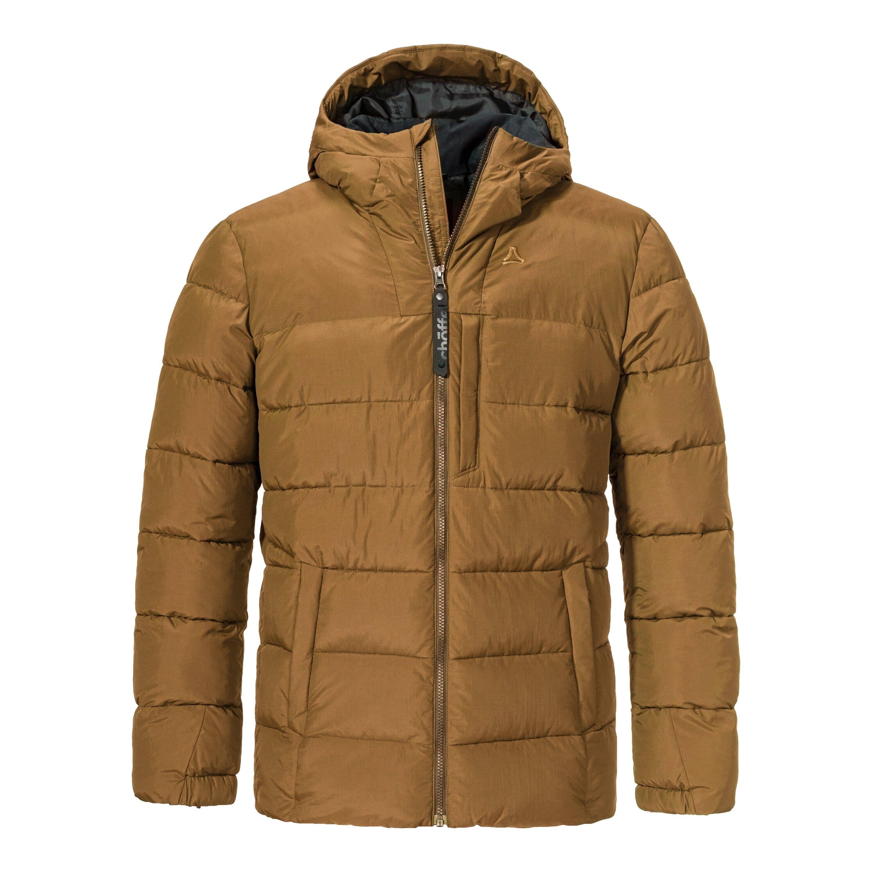 Steppjacke BOSLIX mit Kapuze - 4745-caramel - Braun