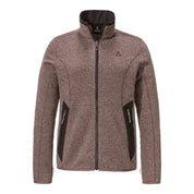 Fleecejacke CIRC YEW meliert - 3905-twilightmauve - Violett
