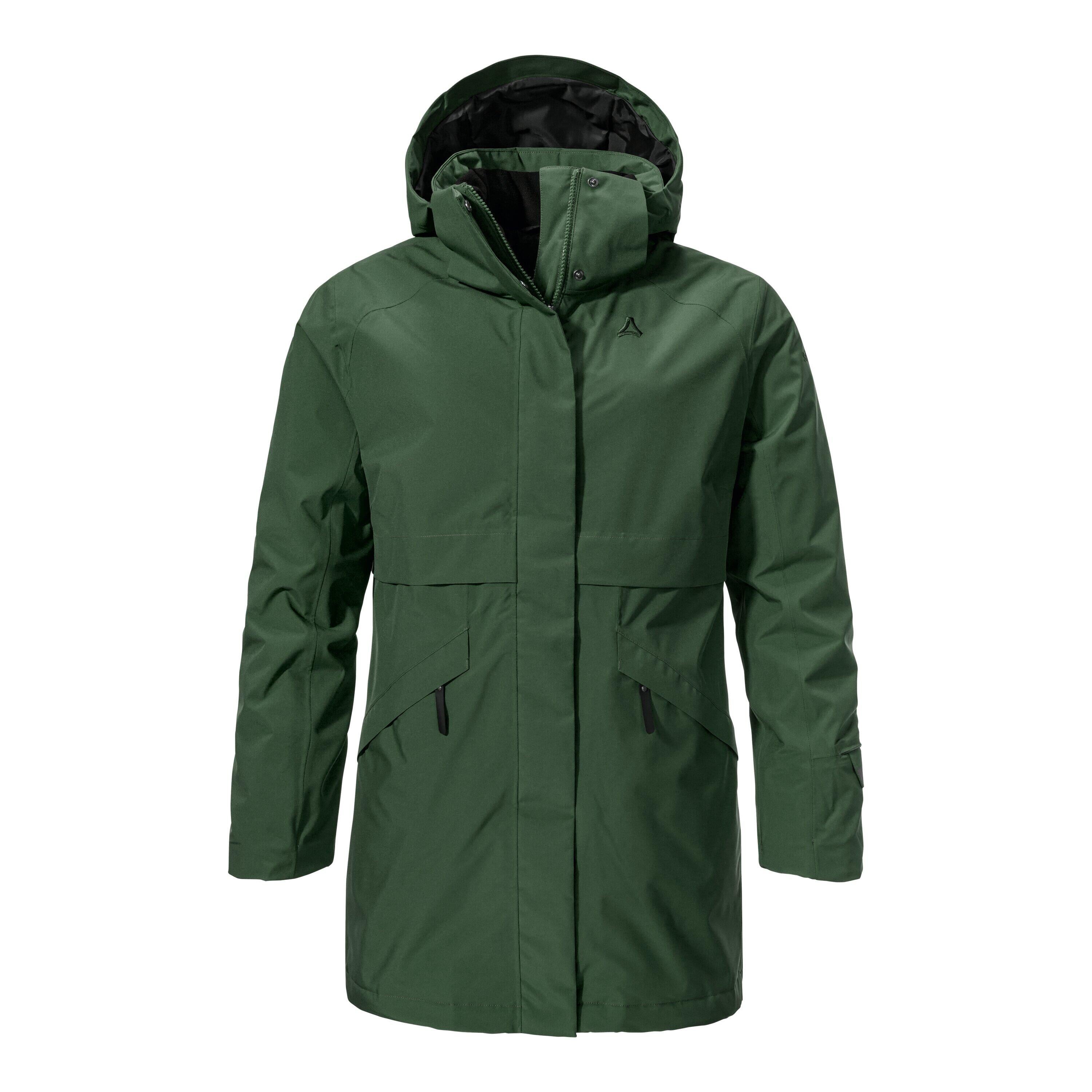 Parka MALKAY mit Kapuze - 6965-darkjade - Grün