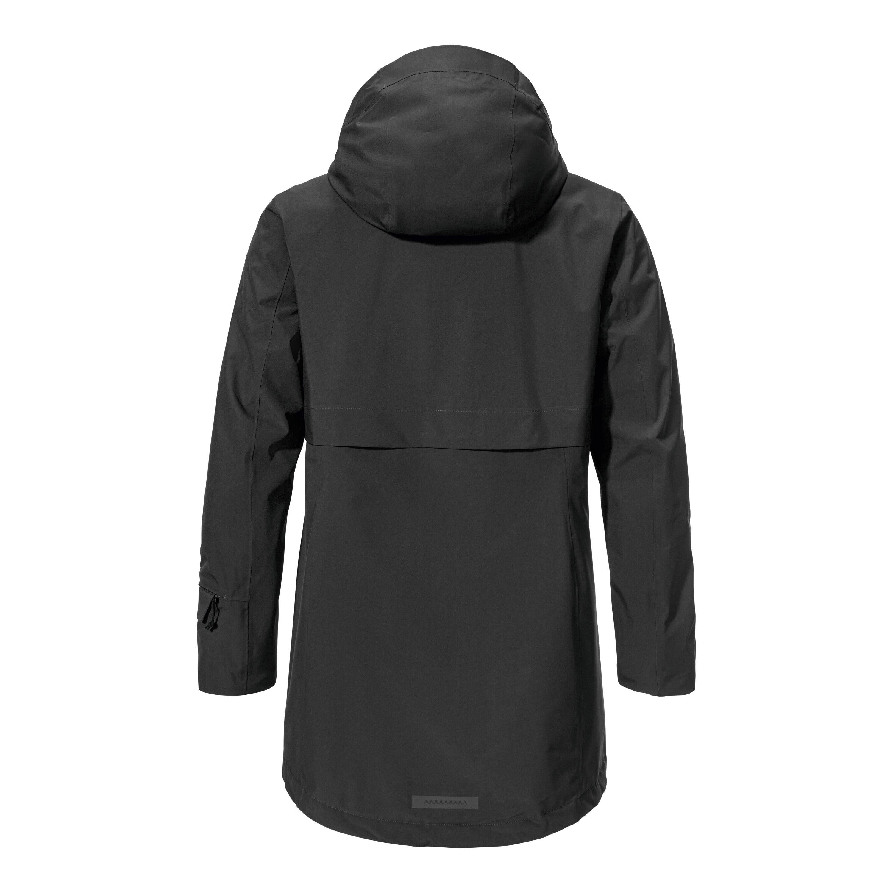 Parka MALKAY mit Kapuze - 9990-black - Schwarz