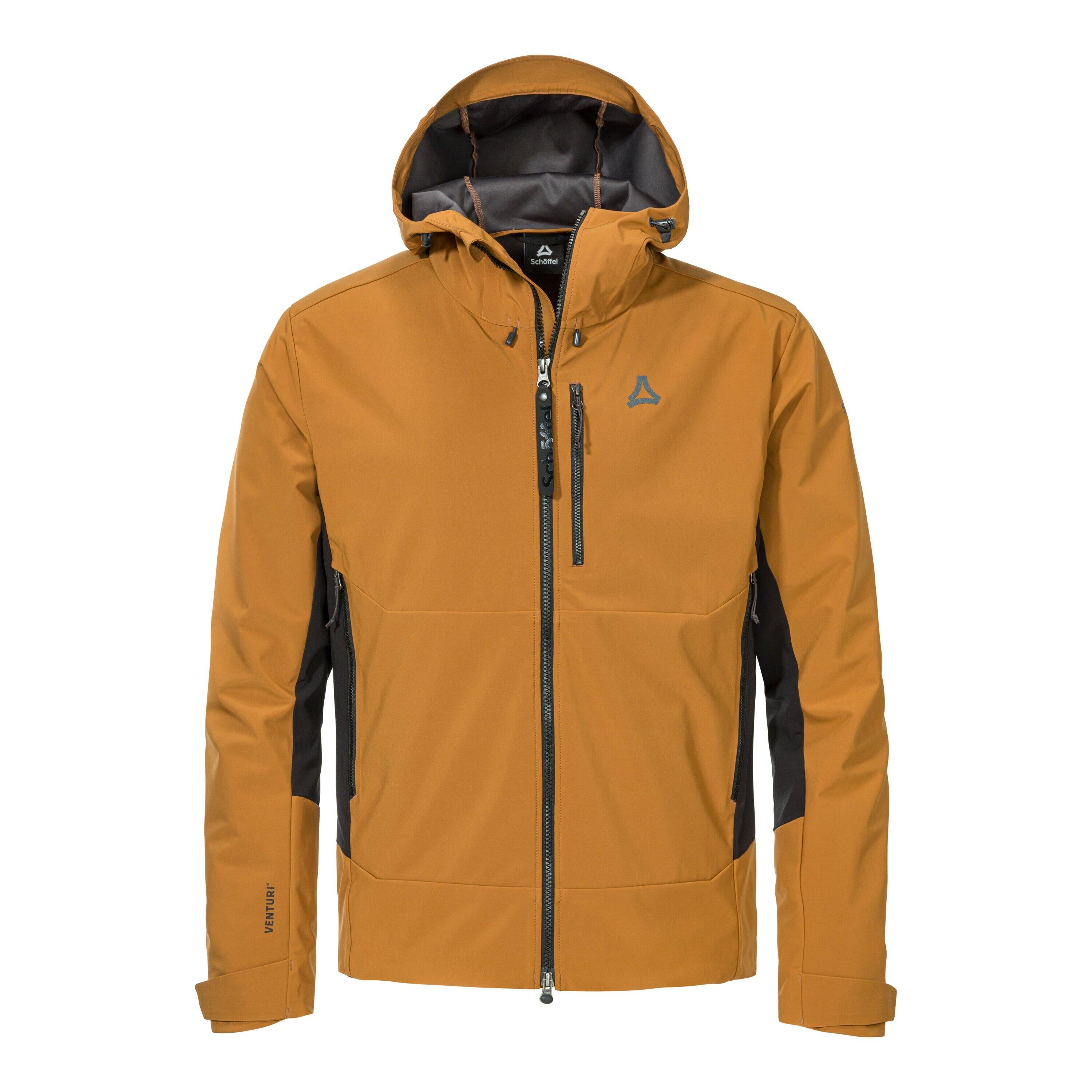 Softshell Jacke - 4745-caramel - Braun