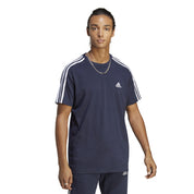 T-Shirt aus Baumwolle - LEGINK/WHITE - Blau