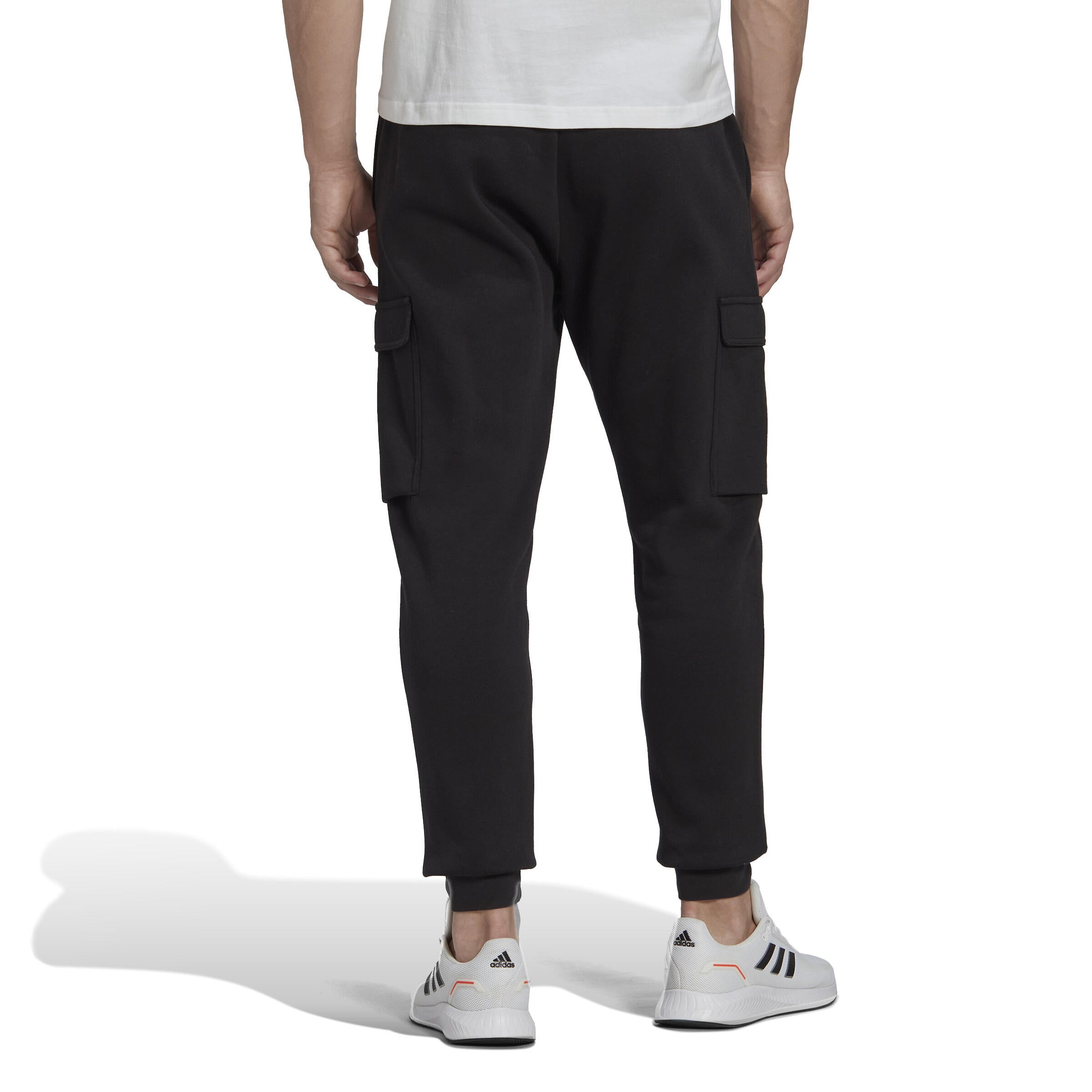 Jogginghose in Cargo-Optik - BLACK/WHITE - Schwarz