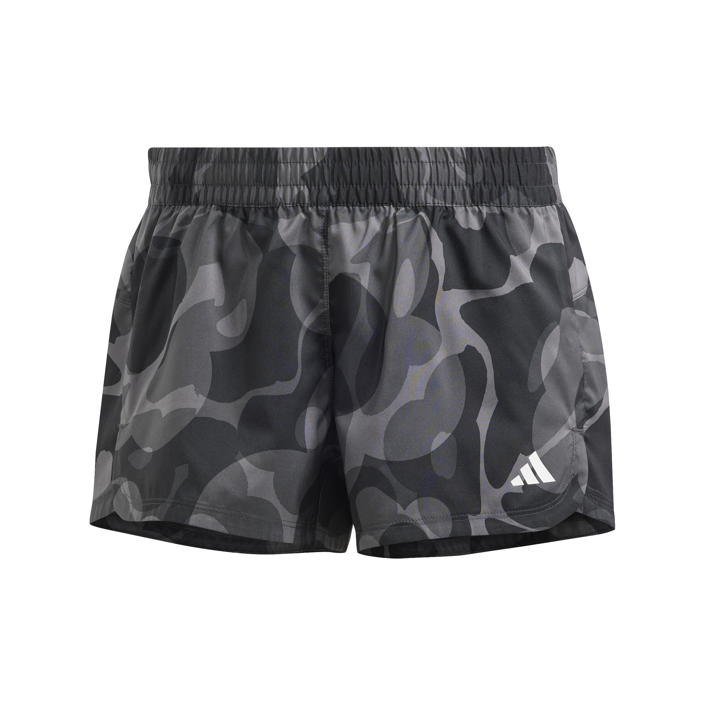 Trainingsshorts mit Camouflage-Muster - BLACK/PRINT - Grau