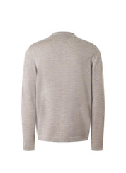 Strickjacke aus Merinowolle - 124 - Beige