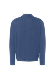 Strickjacke aus Merinowolle - 380 - Blau