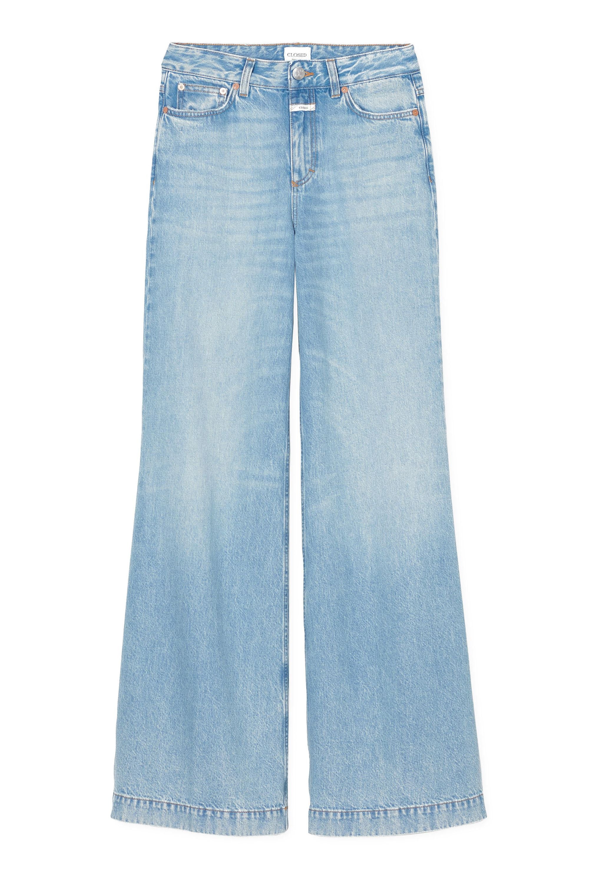 Jeans Glow-up Wide Leg - LBL - Blau