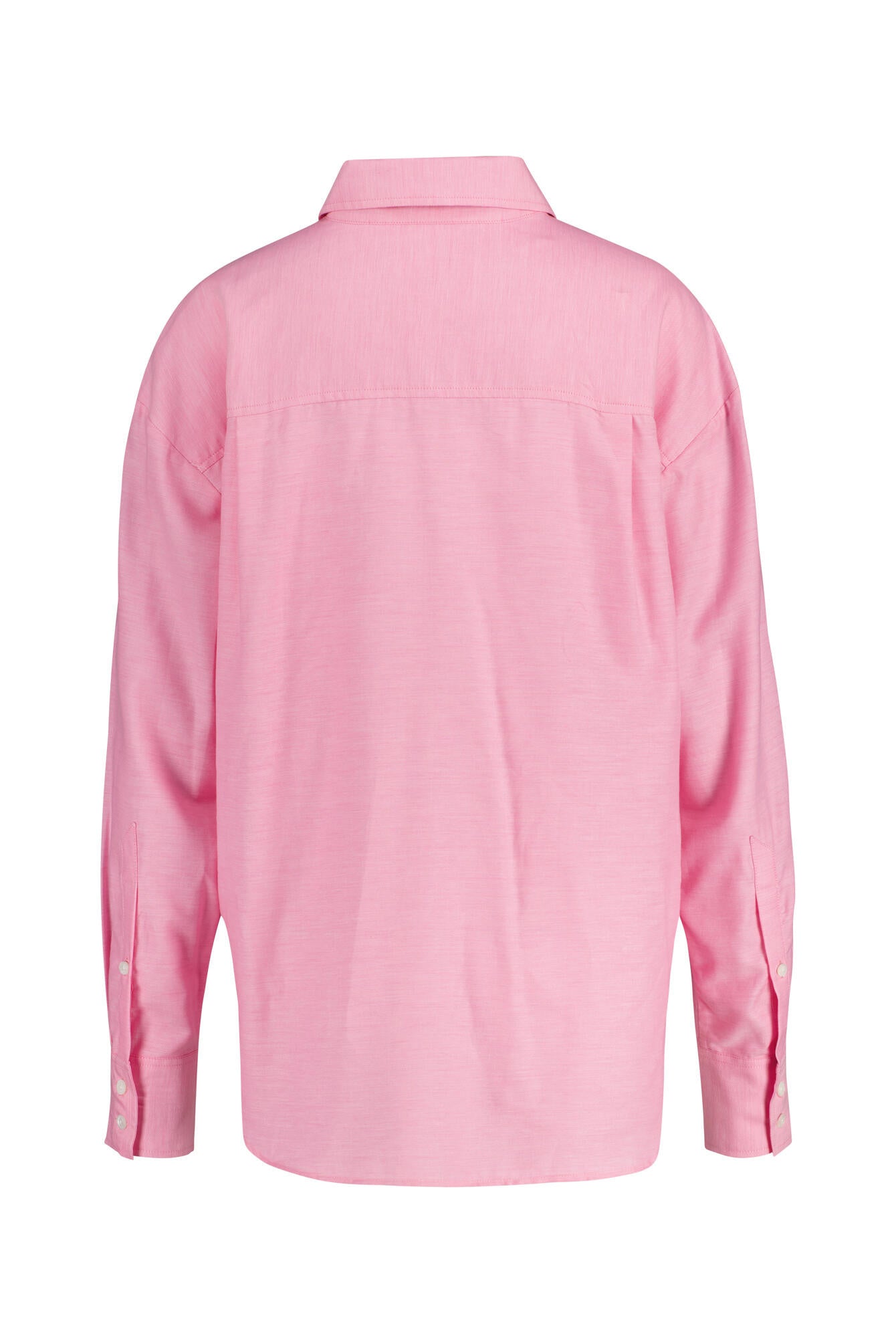 Bluse Oversized Fit aus Baumwolle - 863 - Rosa