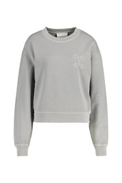 Sweatshirt - 123 - Grau