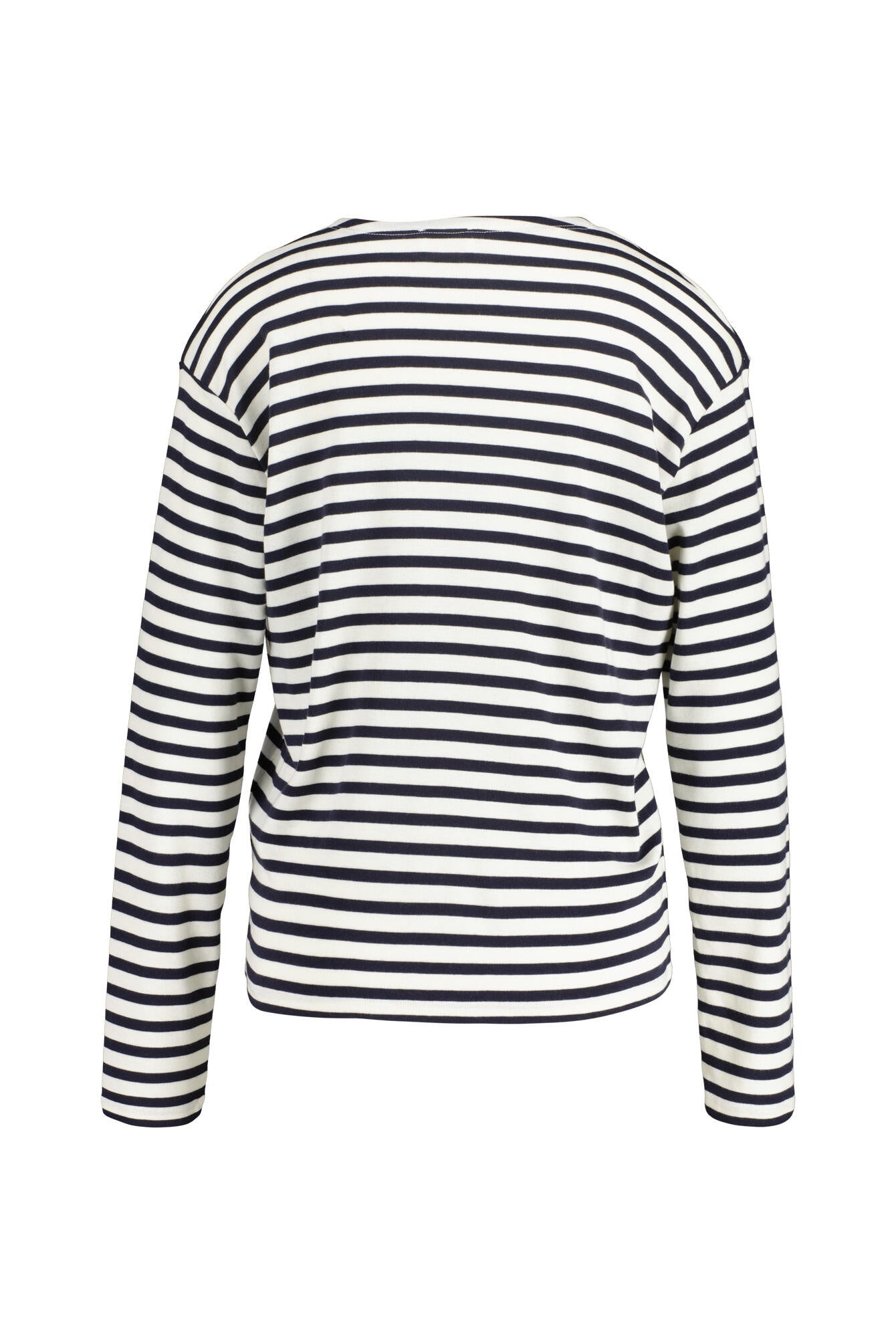 Langarmshirt - 568 - Blau | Weiß