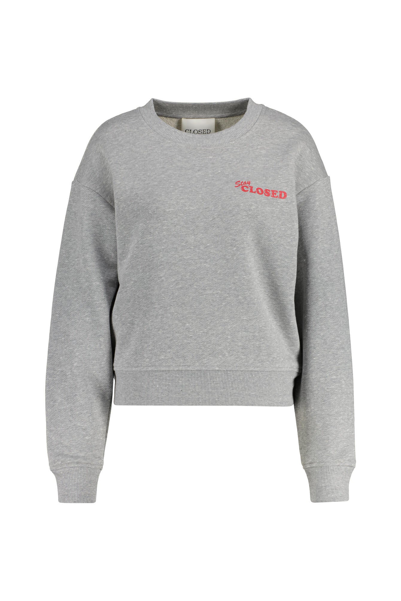 Sweatshirt aus Baumwolle - 127 - Grau