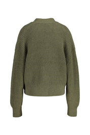 Strickcardigan mit V-Ausschnitt - 681 - Grün