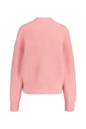 Strickcardigan mit V-Ausschnitt - 845 - Pink