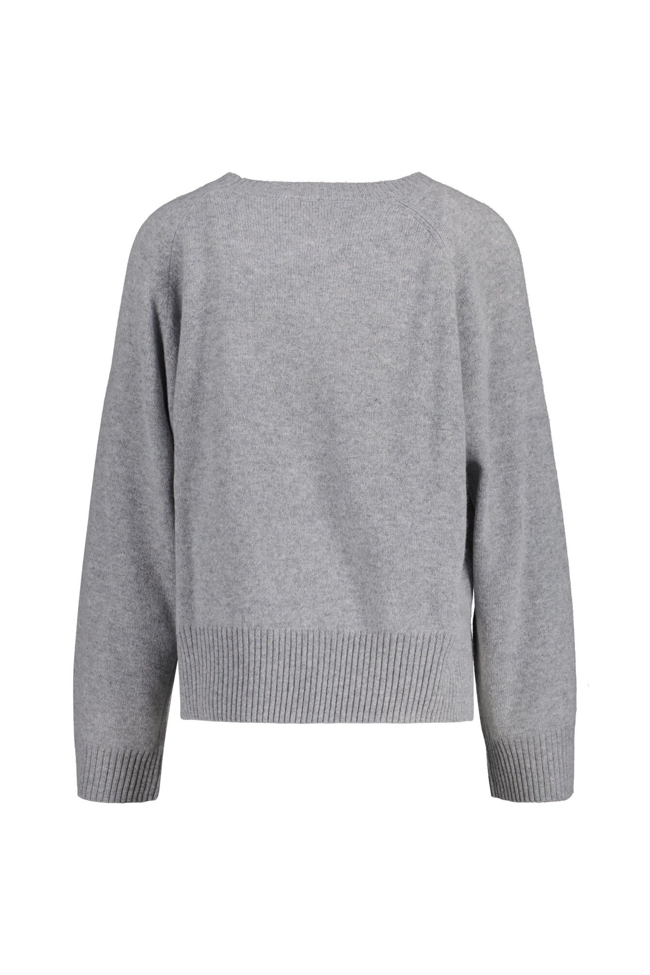 Strickpullover aus Wolle - 127 - Grau