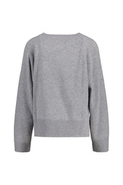 Strickpullover aus Wolle - 127 - Grau