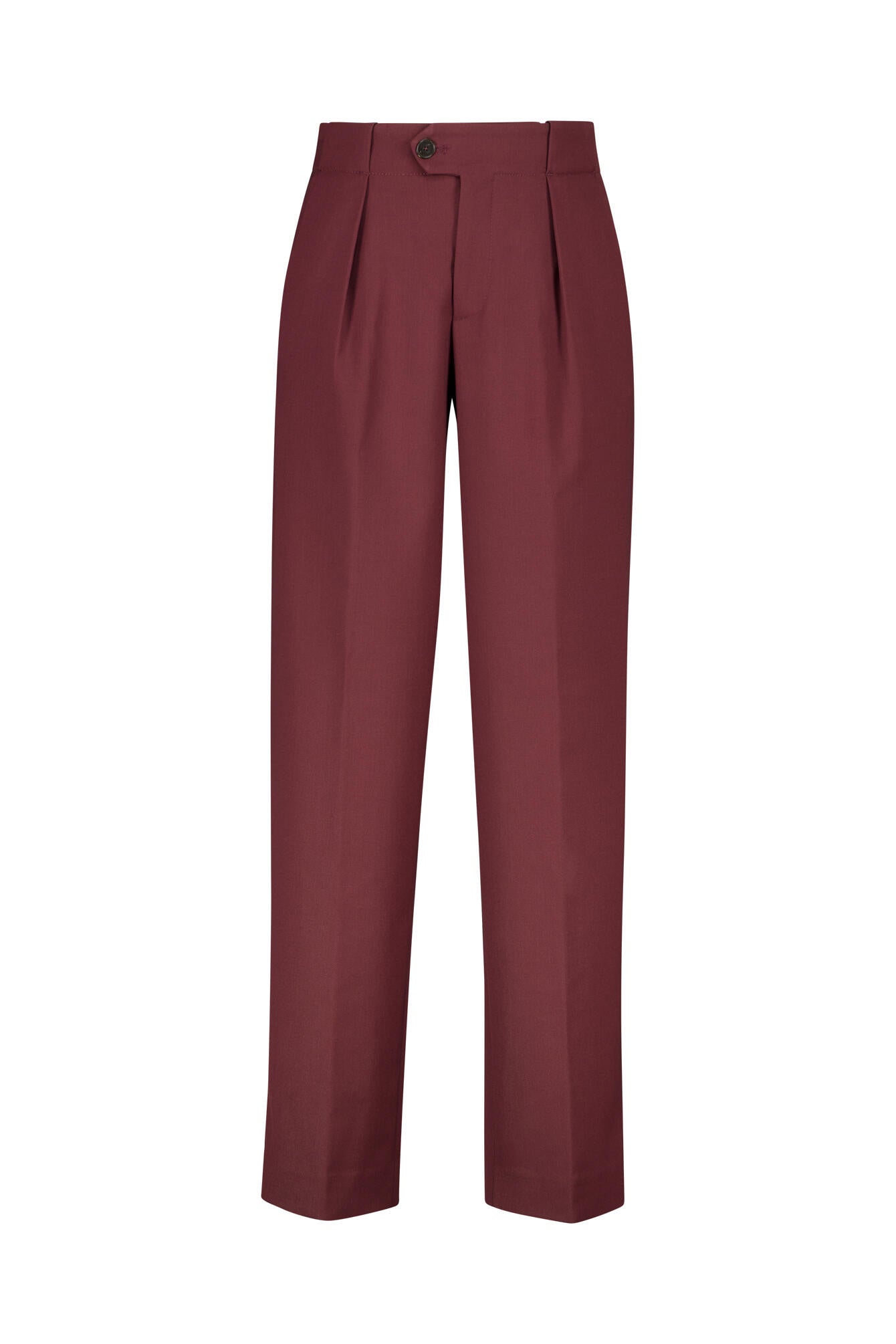 Businesshose MAWSON Straight Leg - 856 - Rot
