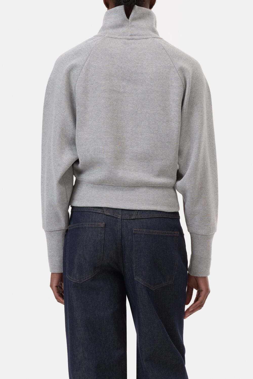 Sweatshirt aus Baumwolle - 127 - Grau