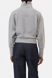 Sweatshirt aus Baumwolle - 127 - Grau