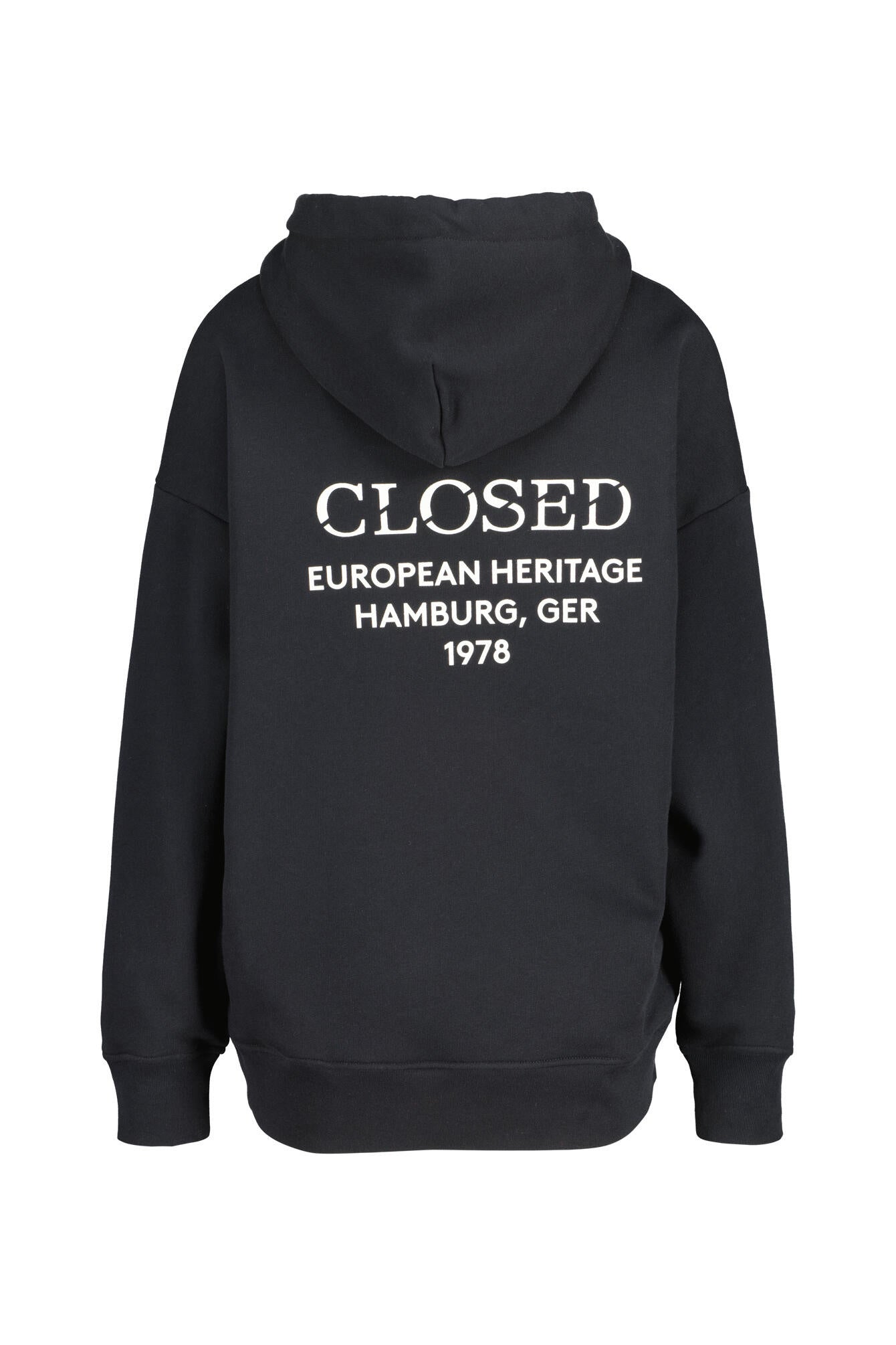 Hoodie aus Bio-Baumwolle - 100 - Schwarz