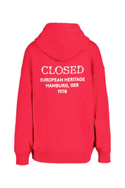 Hoodie aus Bio-Baumwolle - 308 - Rot