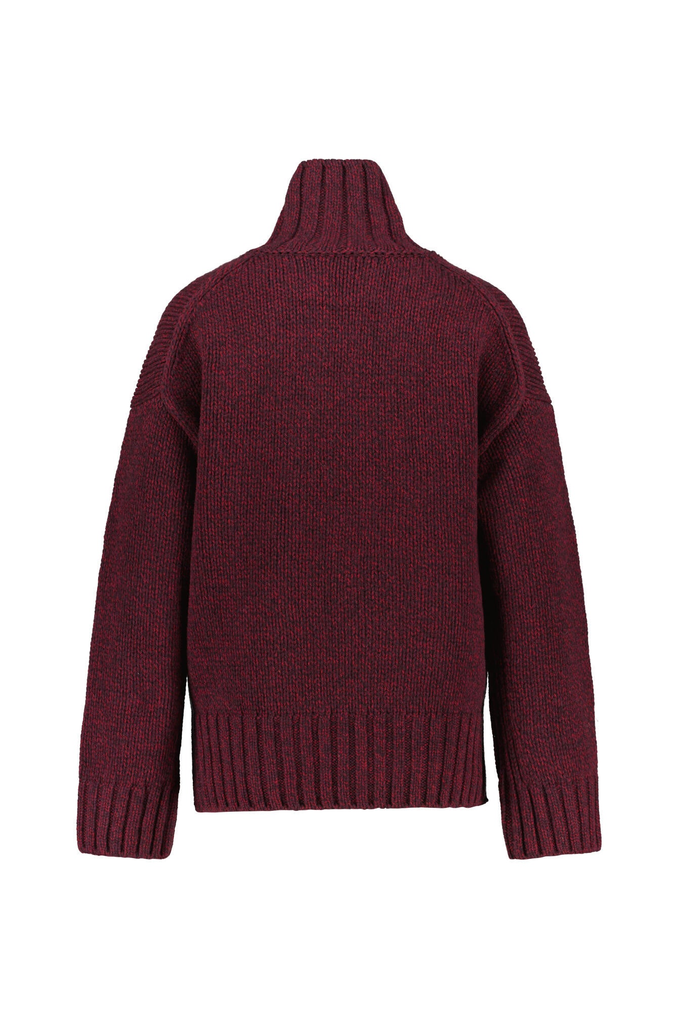 Strickpullover aus Wolle - 856 - Rot