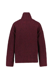 Strickpullover aus Wolle - 856 - Rot