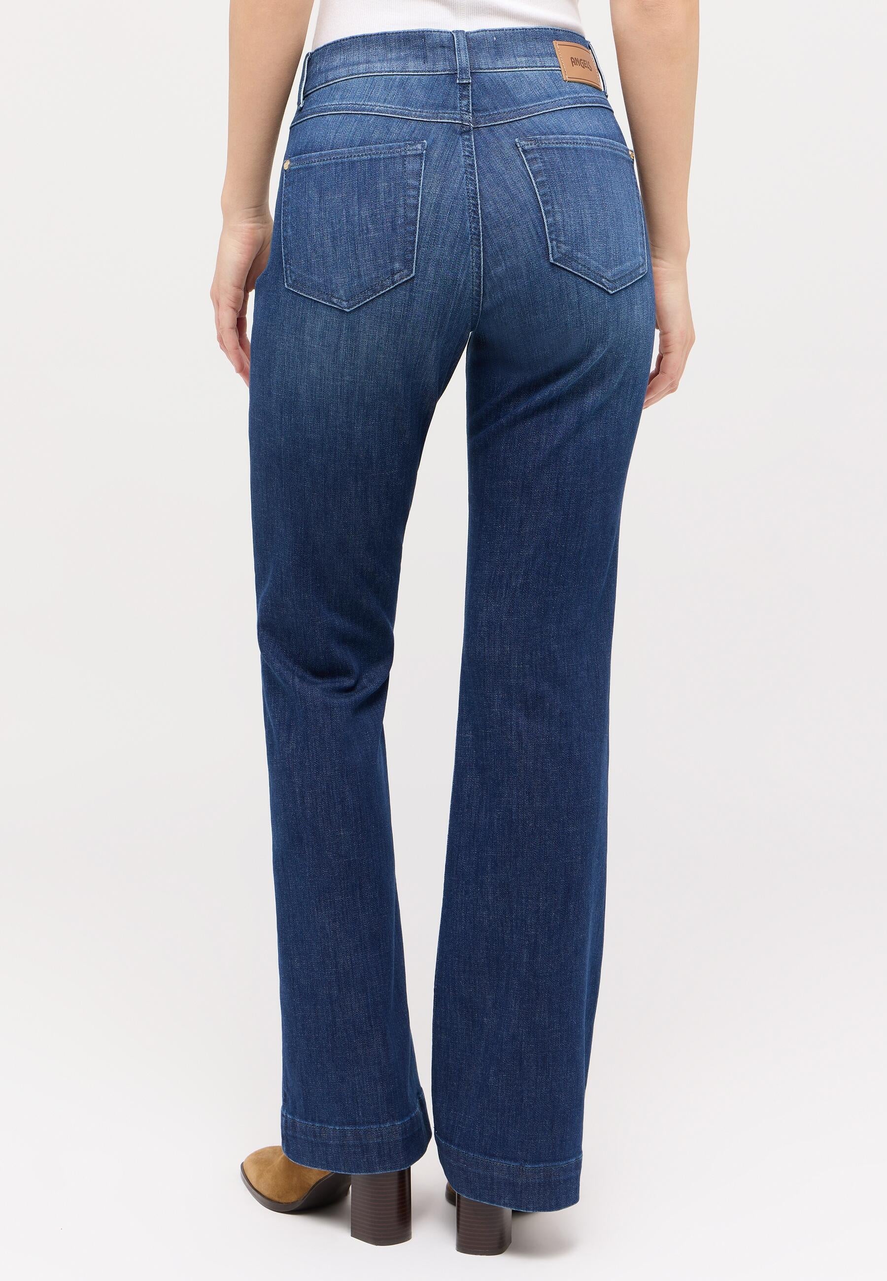 Jeans LENI Flared Fit - 325-blue used - Blau