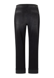 Jeans LIBERTA TU Baggy Fit - 1188-anthracite used destroyed - Grau