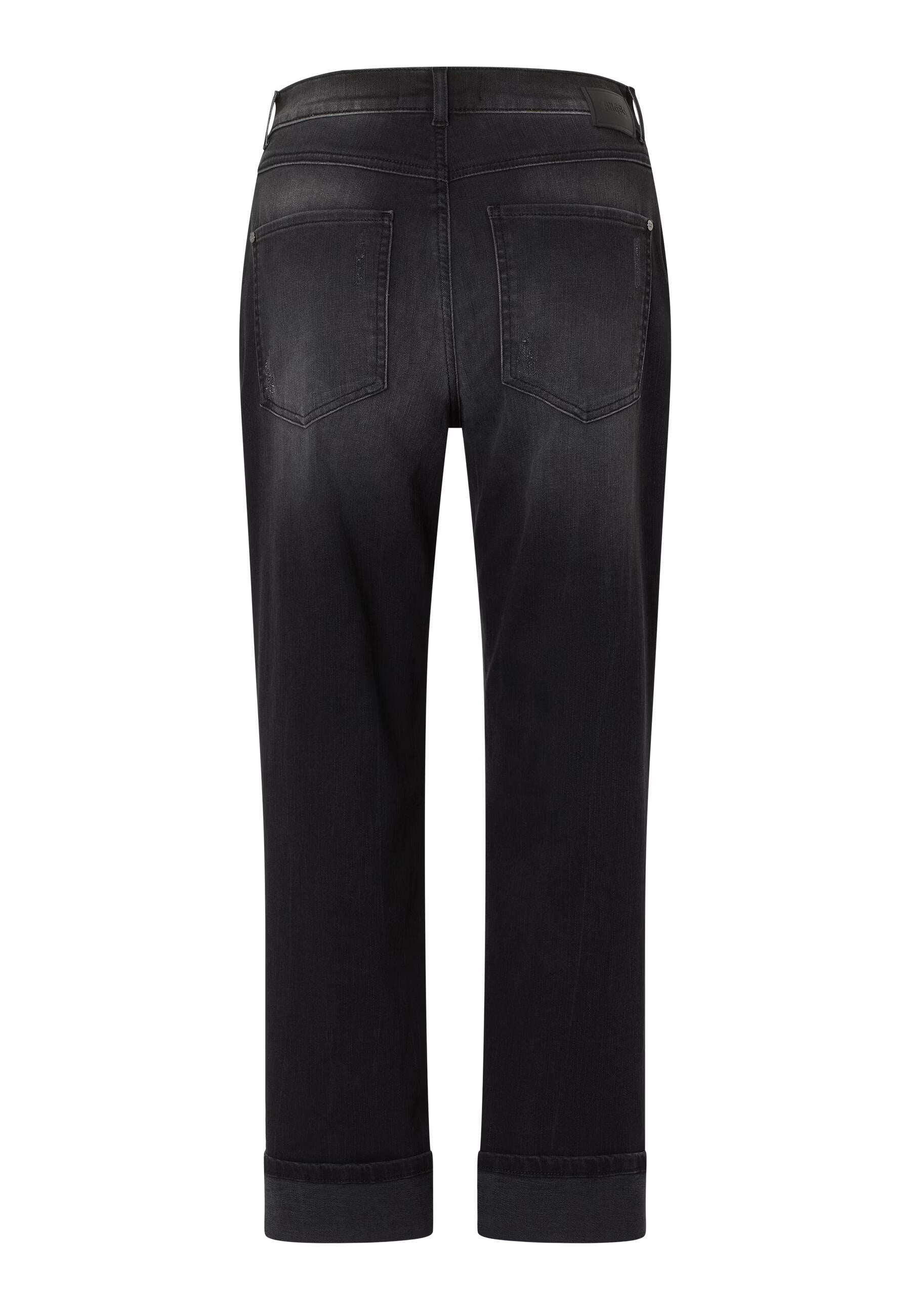 Jeans LIBERTA TU Baggy Fit - 1188-anthracite used destroyed - Grau