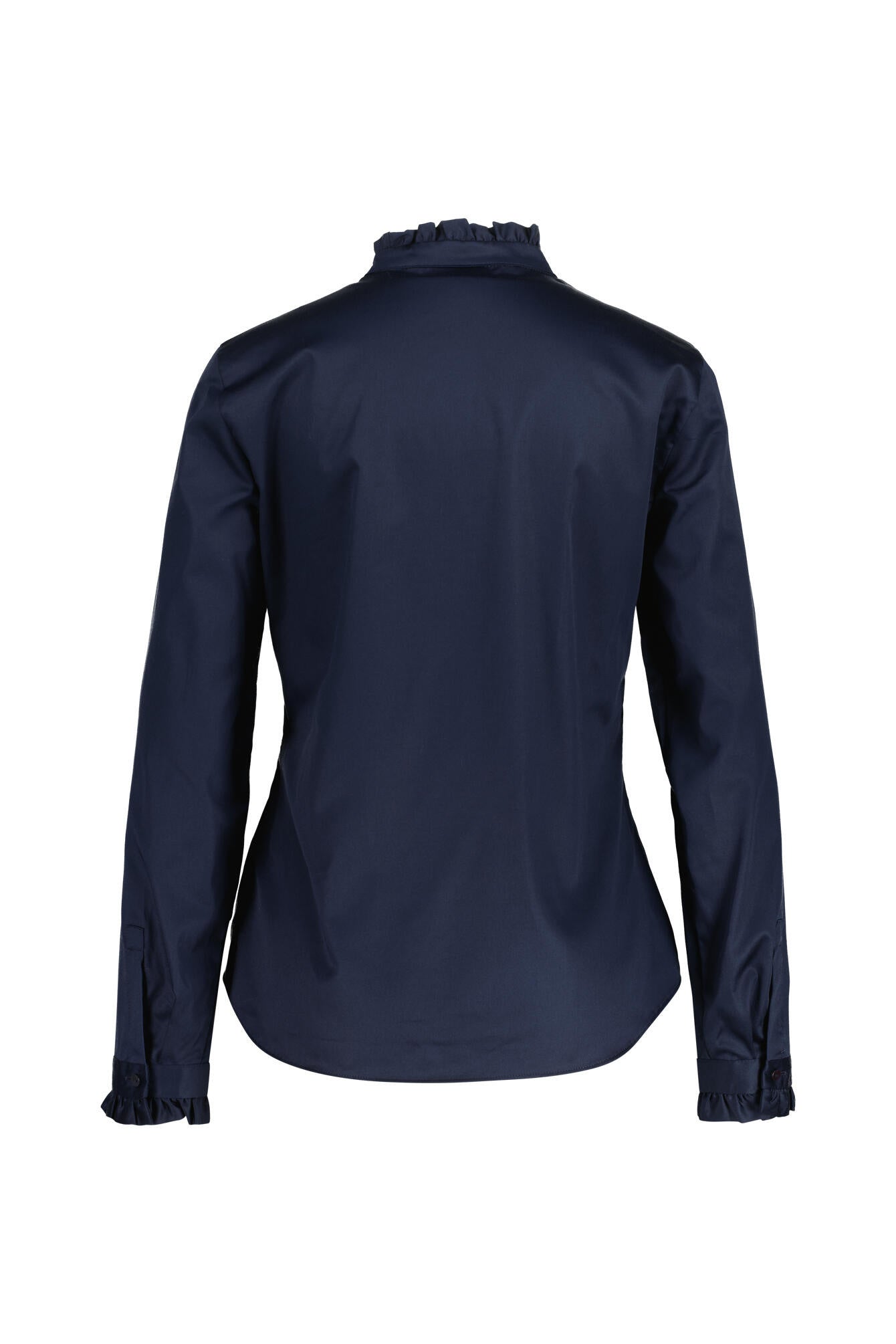 Bluse aus Baumwolle - 19-marine - Blau