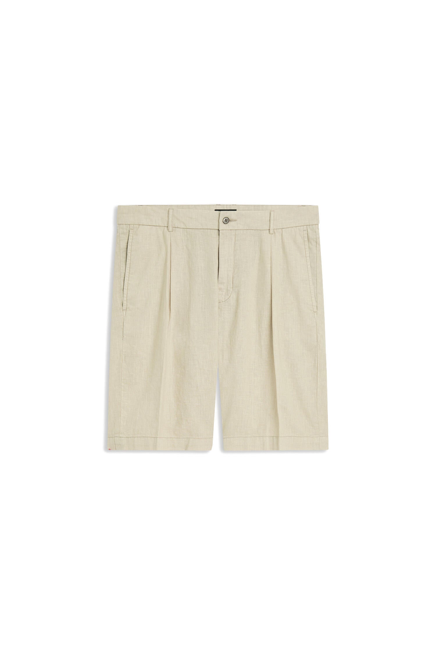 Leinenshorts CISALTO-S Relaxed Fit - 22-hellbraun - Beige