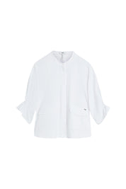Bluse CIPECE aus Baumwollmix - 01-weiSS - Weiß
