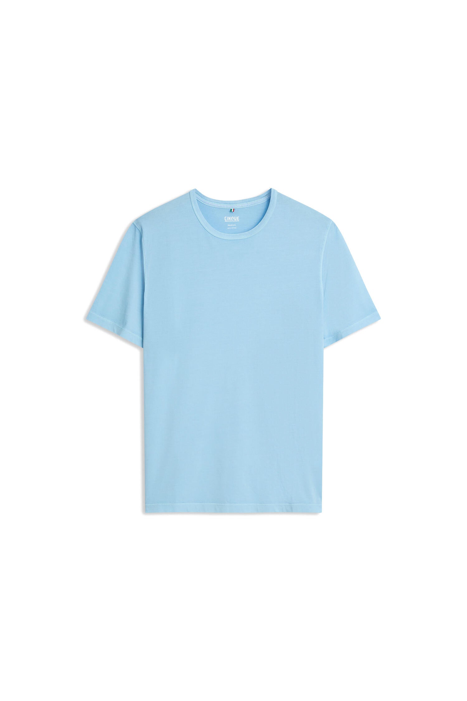 T-Shirt CIBENT aus Baumwolle - 63-blau - Blau