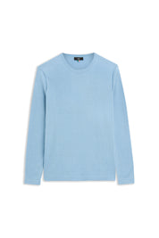 Strickpullover CIWALLIE aus Baumwollmix - 63-blau - Blau