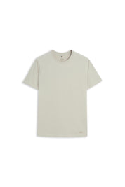 T-Shirt aus Baumwolle - 22-hellbraun - Braun