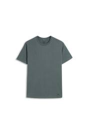 T-Shirt aus Baumwolle - 84-grUEn - Grün