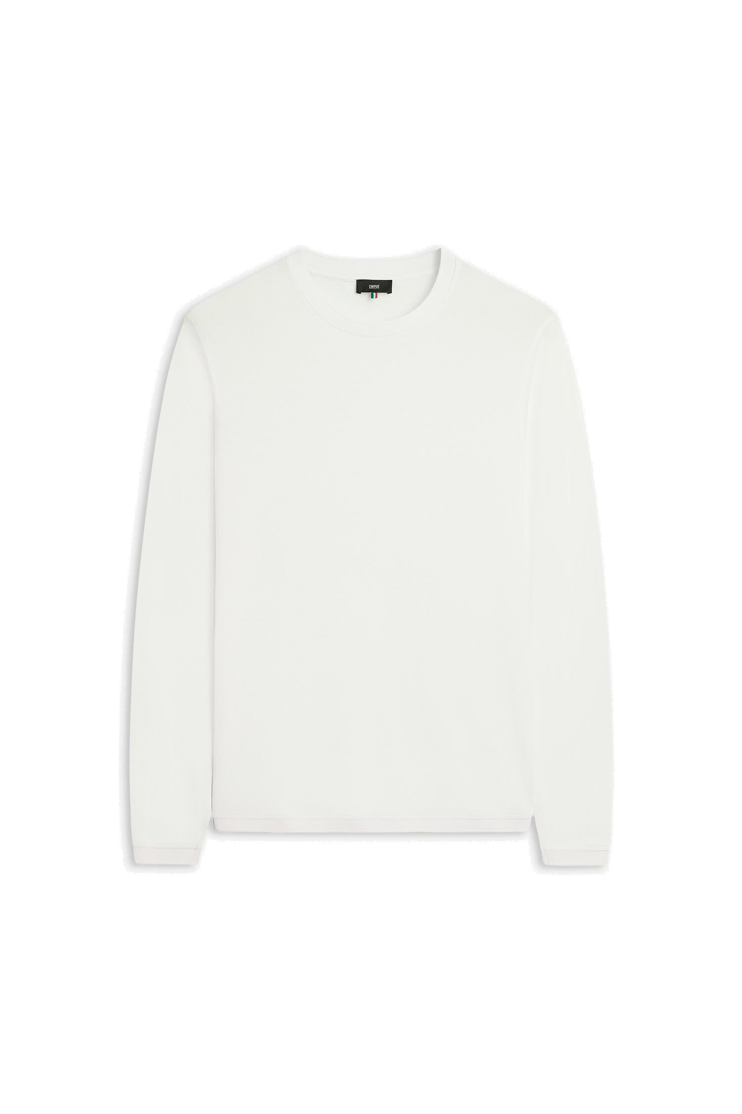 Langarmshirt CIBADI aus Baumwolle - 02-weiSS - Weiß