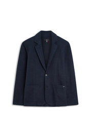 Stricksakko CIMORRET aus Baumwollmix - 69-dunkelblau - Blau