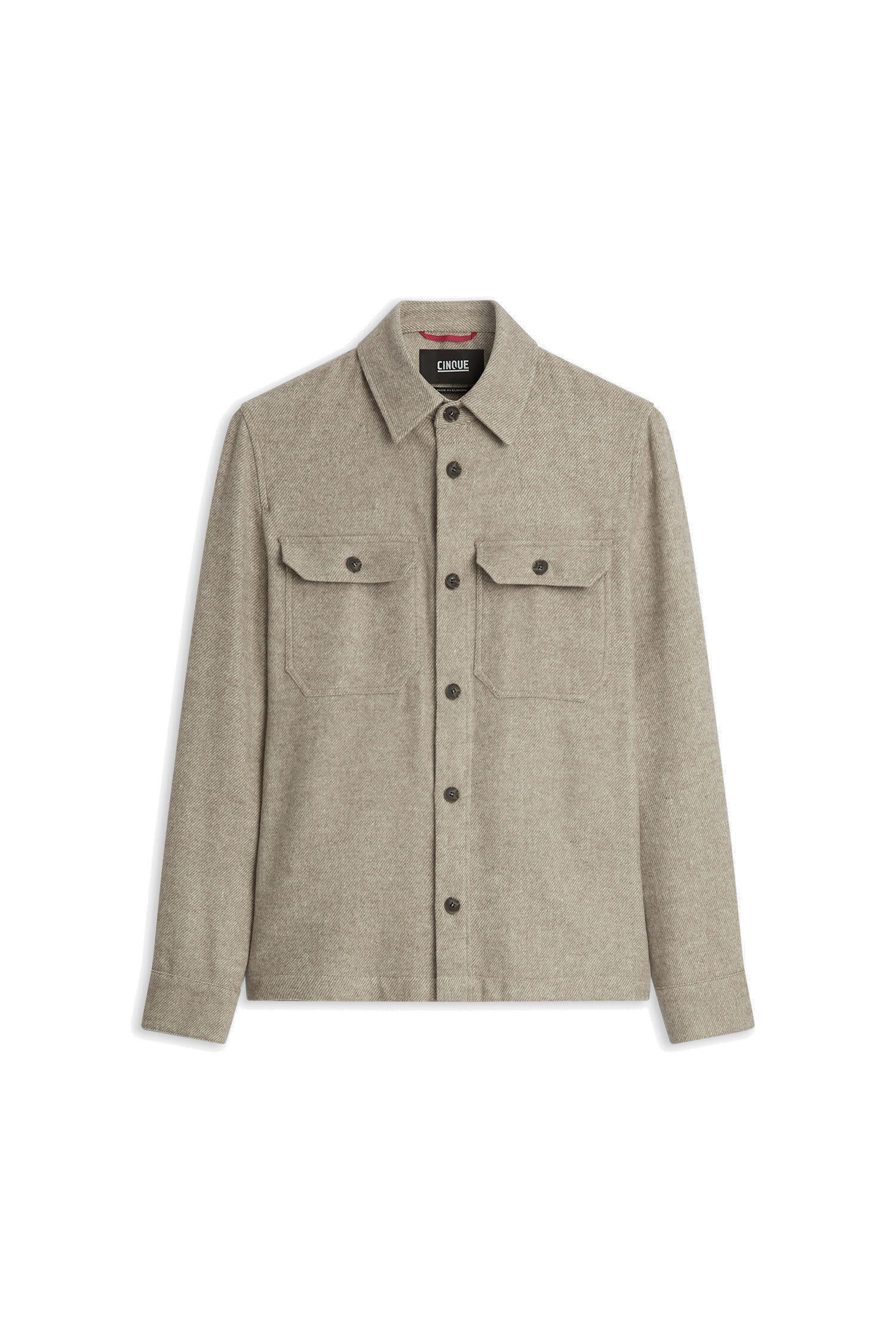 Overshirt CIPOLPO aus Wollmix - 25-braun - Braun