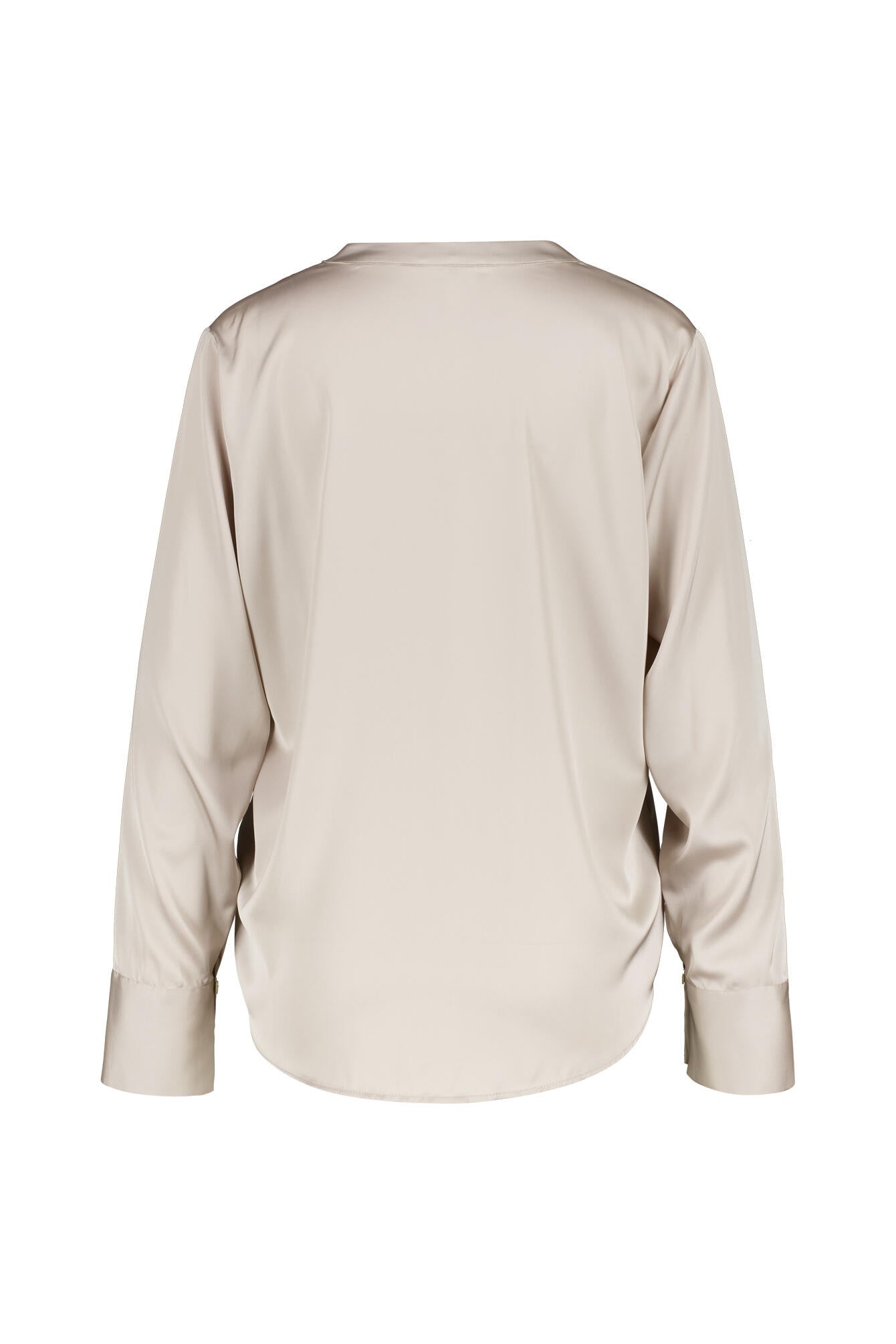 Schlupfbluse CITAUBO mit V-Ausschnitt - 10-hellbeige - Beige