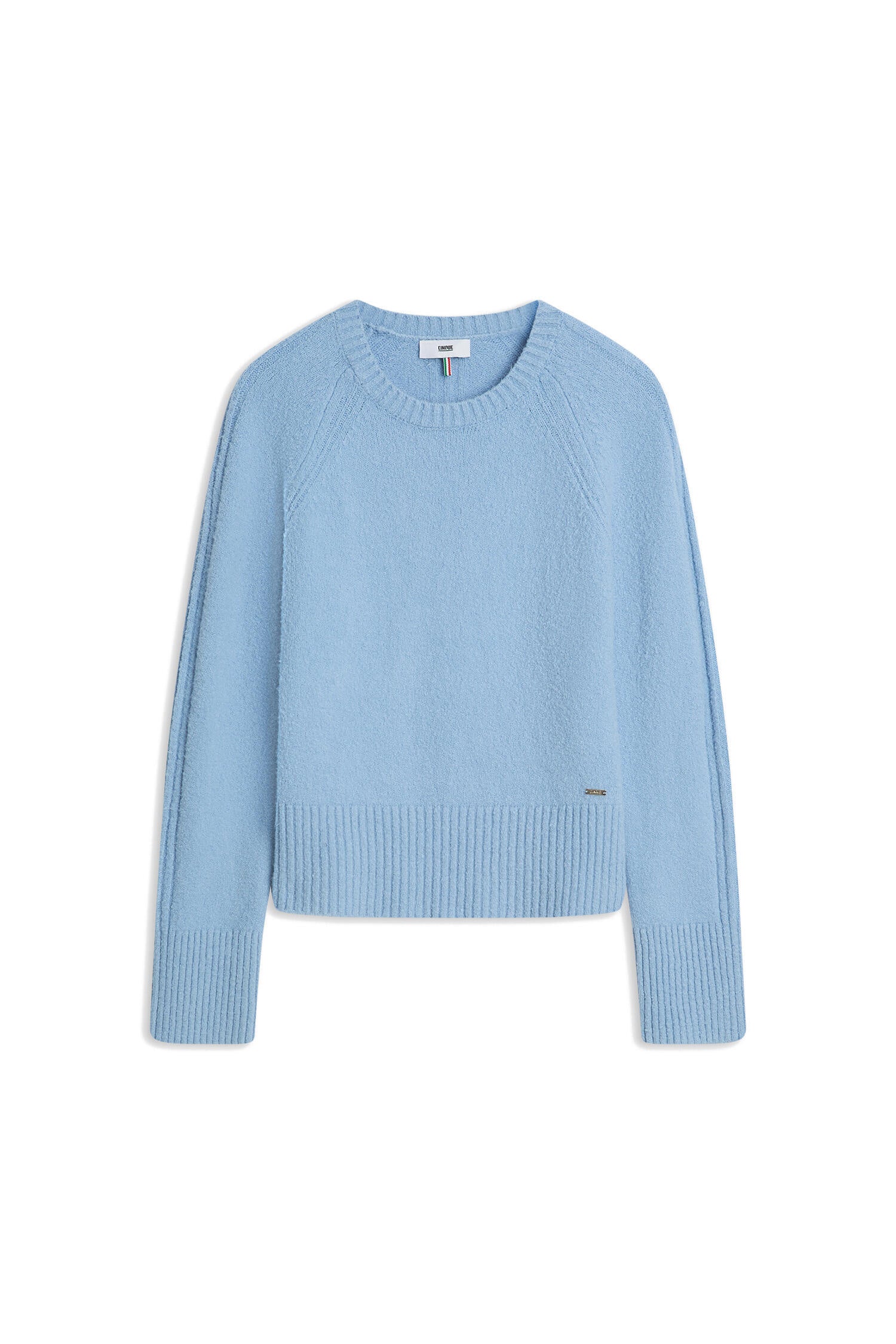 Strickpullover CIZARO aus Baumwolle - 62-hellblau - Blau