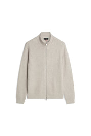 Strickjacke CIFABIAN aus Wollmix - 22-hellbraun - Beige