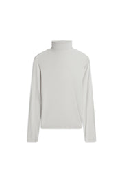Jersey Longsleeve mit Turtleneck - 10-hellbeige - Beige