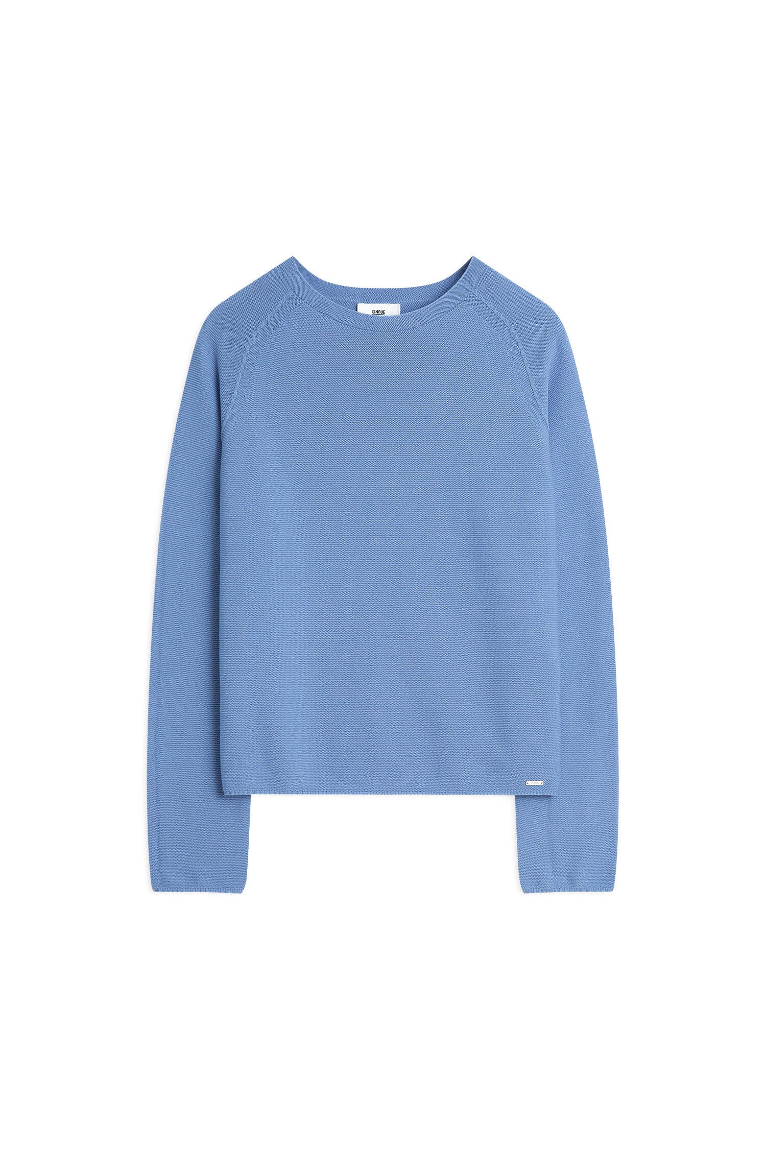 Strickpullover CIELLA aus Baumwolle - 62-hellblau - Blau
