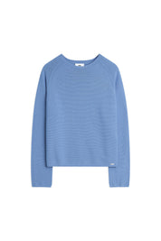 Strickpullover CIELLA aus Baumwolle - 62-hellblau - Blau