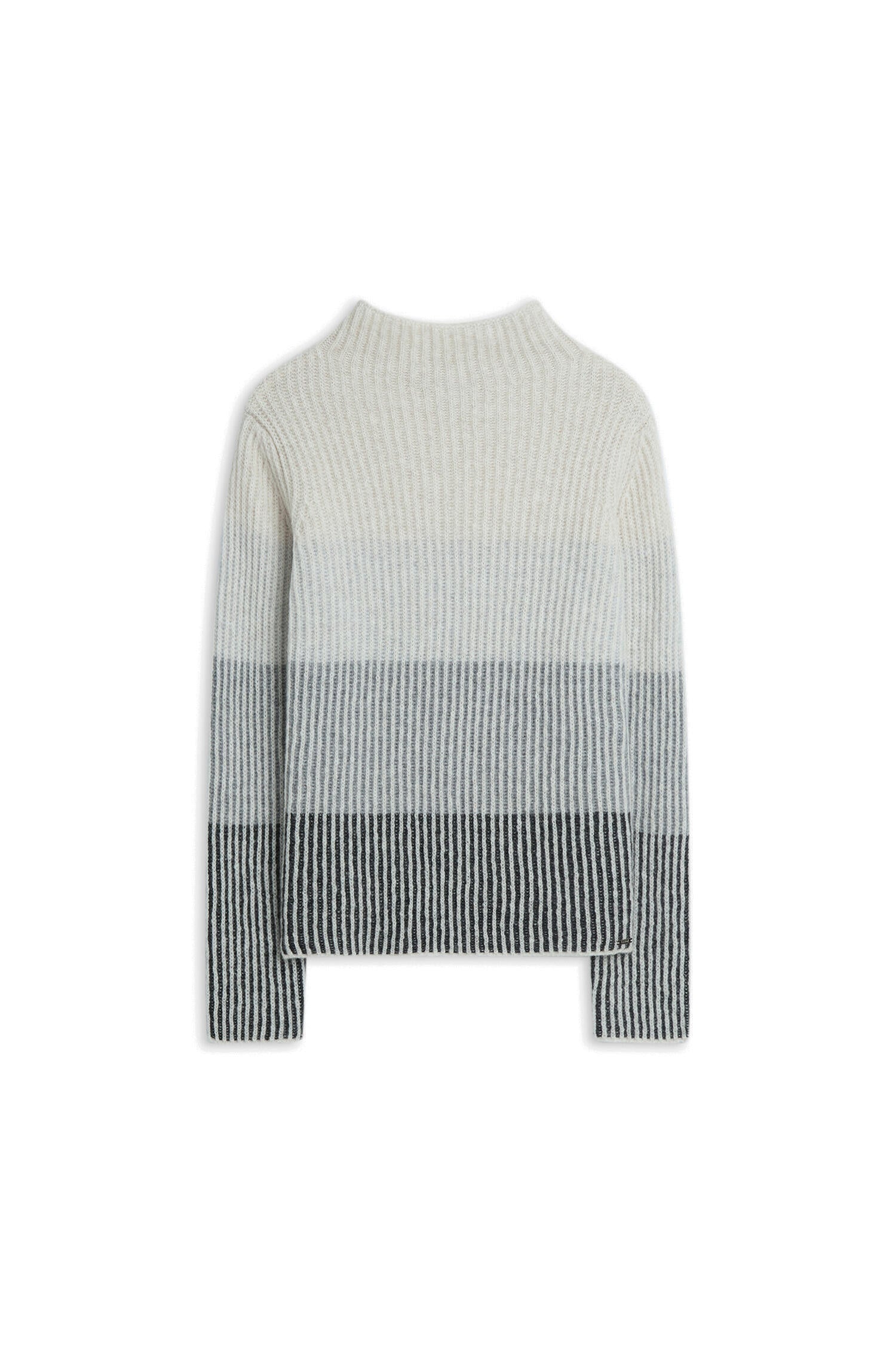 Strickpullover CISIARA aus Merinowollmix - 94-grau - Grau
